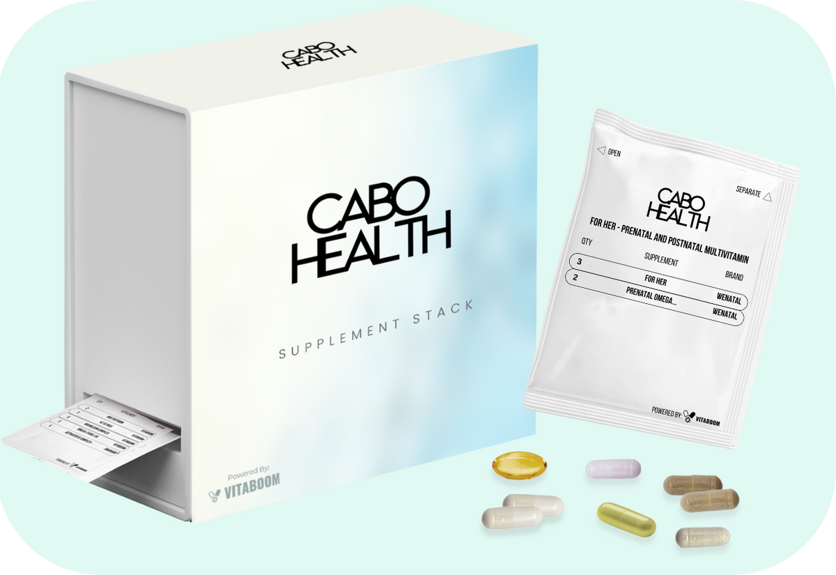Cabo Health | For Her - Prenatal and Postnatal Multivitamin
