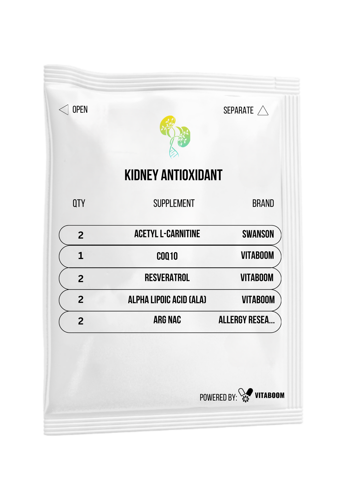 Kidney Antioxidant