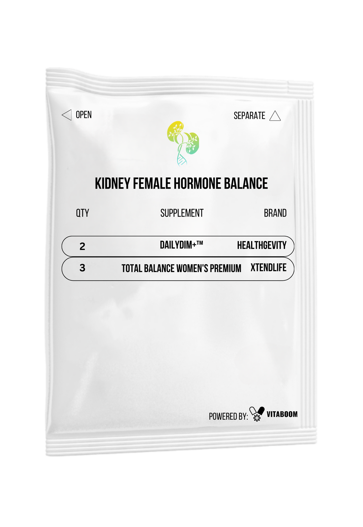 Kidney Female Hormone Balance