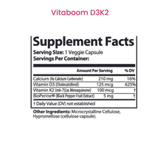 Ovadia | Vitamin D3 + K2