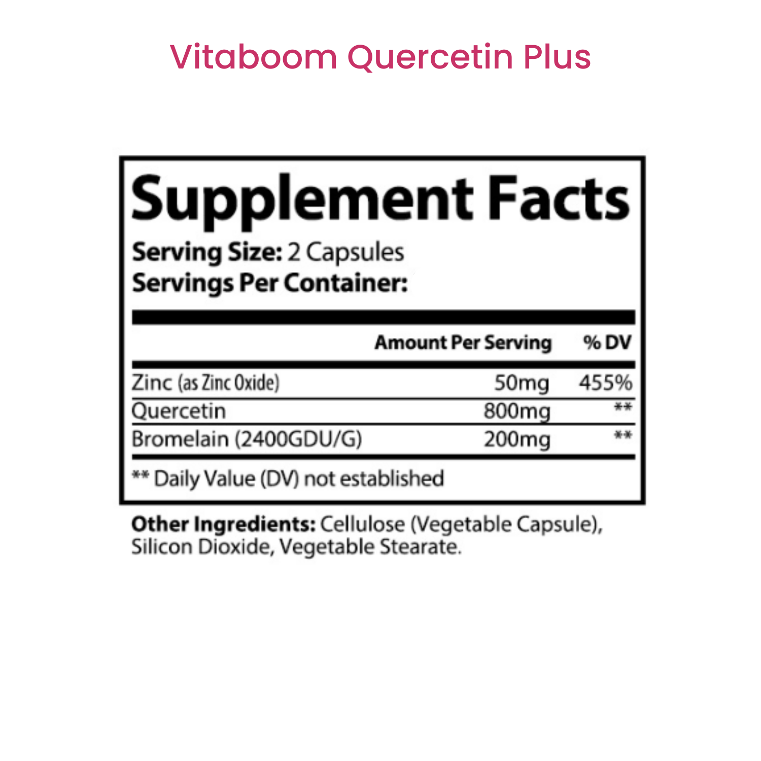 Quercetin Plus