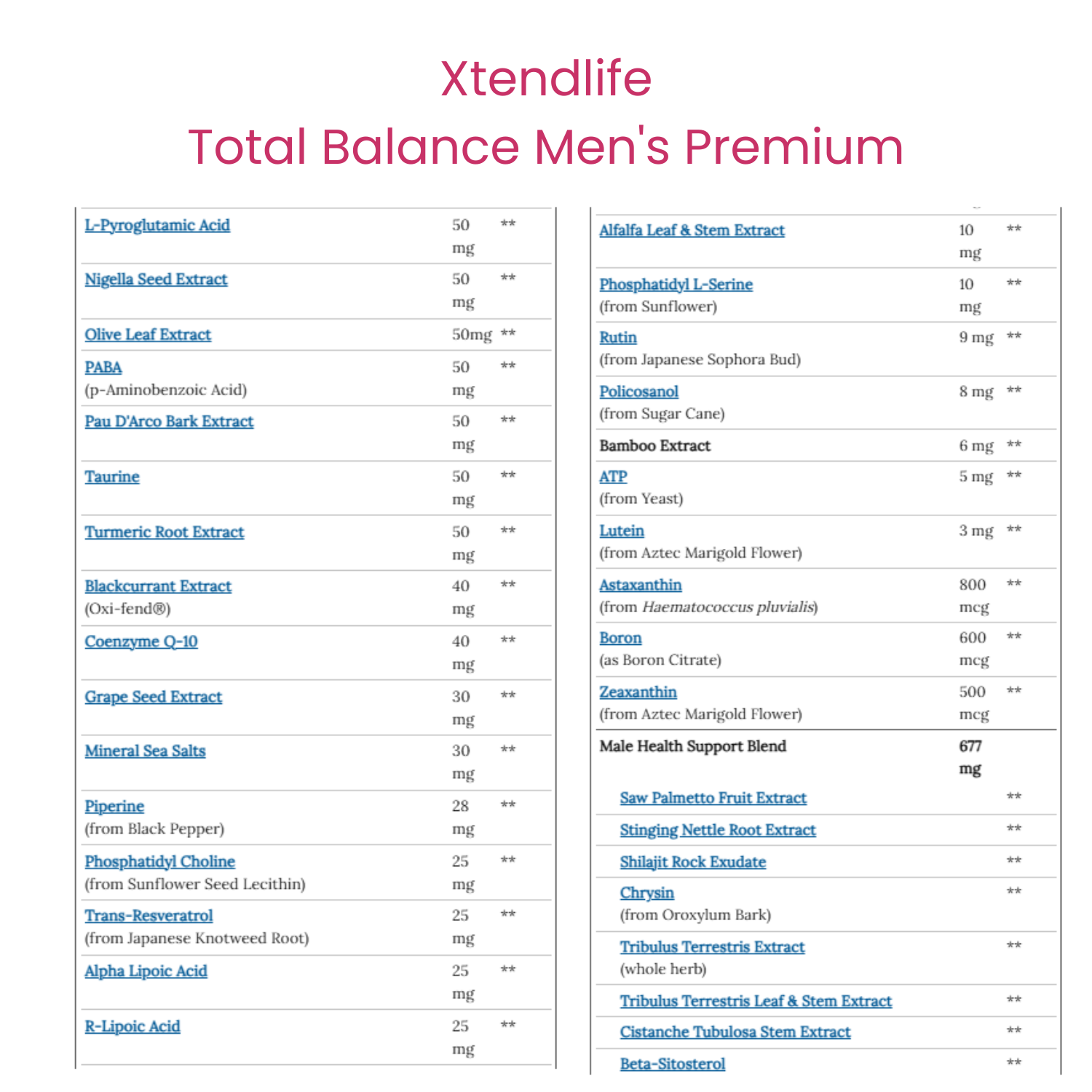 Kidney Male Vitality